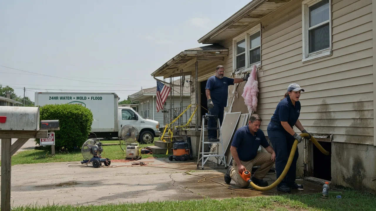 Water Damage Repair in Damascus, AR near me